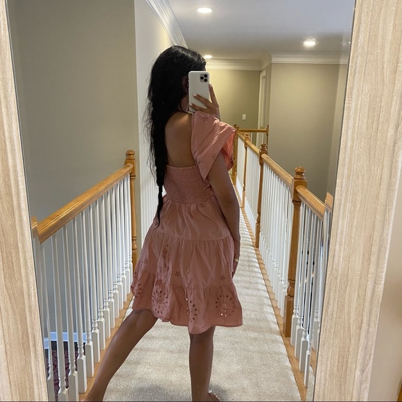 Zara open work embroidery dress - Picture 7 of 8